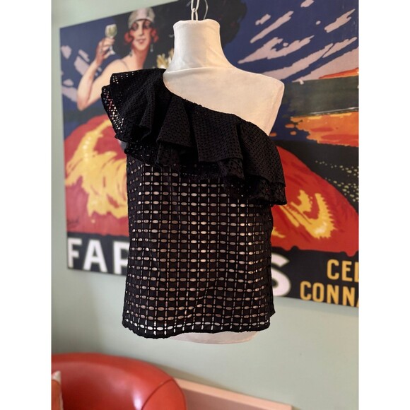 J Crew Women's One Shoulder top - Picture 2 of 10